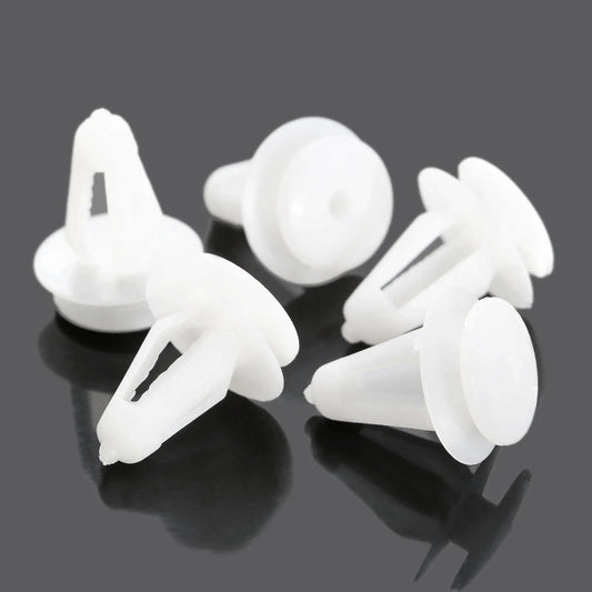 Yetaha 50pcs 7mm Hole Trim Retaining Clips/Fasteners  Door Trim Rivets Panel Locator Push Bumper Retainer Car Styling Kit