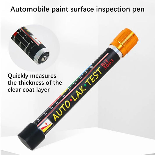 1Pc ABS Car Paint Test Thickness Tester with Magnetic Tip Scale Meter Gauge Auto Cars Paint Crash Check Test Paint Tester