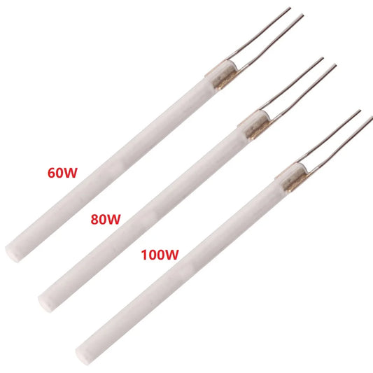60/80/100W Soldering Iron Heater Heating Element Adjustable Temperature Electric Ceramic Soldering Iron Core 220V Welding Tool