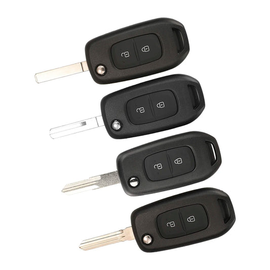 2 Buttons Remote Car Key Fob Case Shell Housing for Renault Sandero Dacia Logan Lodgy Dokker Duster Replacement Auto Key Case