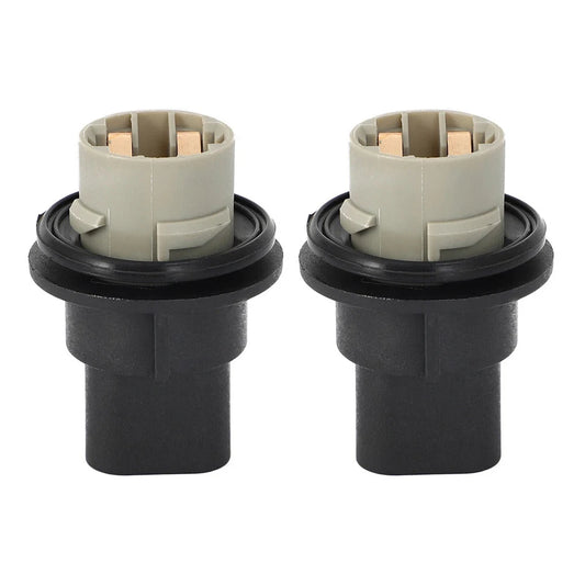 2Pcs 68191950AA Car Front Turn Signal Light Lamp Socket Base for Jeep Compass Patriot Grand Cherokee Auto Light Base Replacement