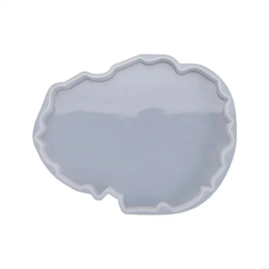 R3MC Silicone Jewelry Making Epoxy Mould Resin Casting Mold Decorative DIY Crystal Agate Mold Irregular Mug Pad