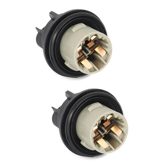 2Pcs 68191950AA Car Front Turn Signal Light Lamp Socket Base for Jeep Compass Patriot Grand Cherokee Auto Light Base Replacement