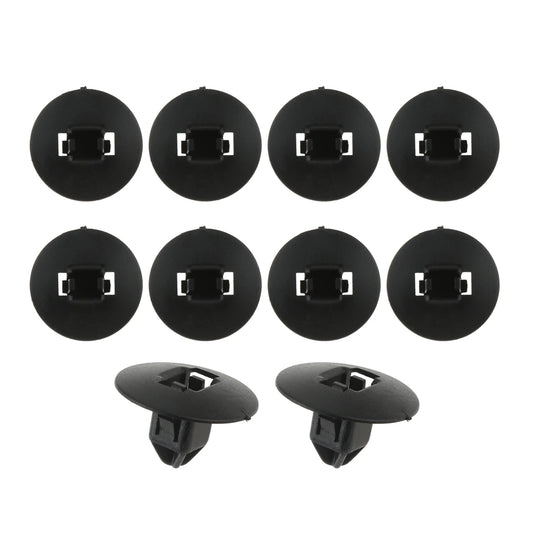 10Pcs Car Front Bumper Grille-Deflector Panel Clip 30763619 for Volvo 08-16 XC70 Auto Plastic Fastener