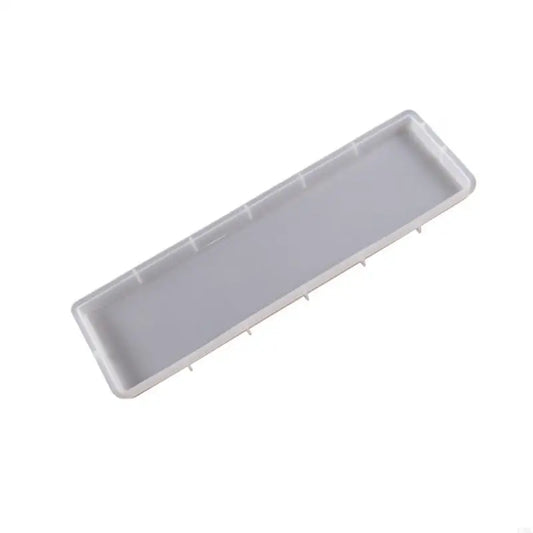 R3MC Keyboard Wrist Pad Resin Mold Silicone Keyboard Wrist Rest Pad Mold Crystal Epoxy Mold Rectangle Desktop Ornaments Mold