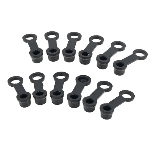 10Pcs Rubber Motorcycle Brake Pump Dust Caps 8mm Car Brake Bleed Nipple Cover Screw Cap Motorbike Brake Caliper Cover Parts