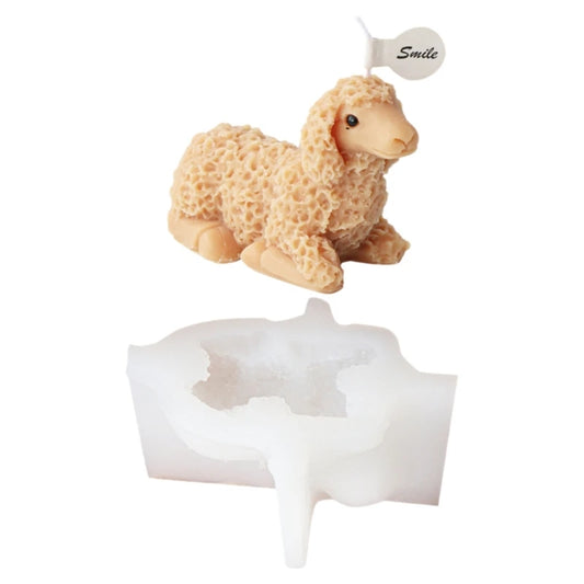Little Sheep Shaped Mold Animal Mould Epoxy Resin Jewelry Making Mould Handmade Gift for Pet Owners R3MC
