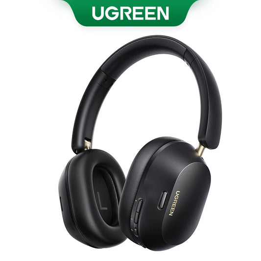 UGREEN Max5c Wireless Bluetooth Headphones ANC 43dB Active Noise Cancellation Hi-Res LDAC 75H Spatial Audio Earphones Headset