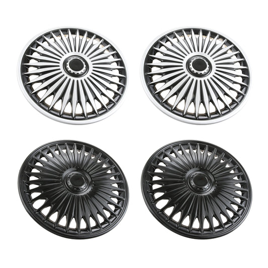 4Pcs 17 Inch Universal Hubcap Wheel Cover for R17 Steel Wheel Rim for Focus Astra Megane 1500 Frontier Tundra Transit Connect