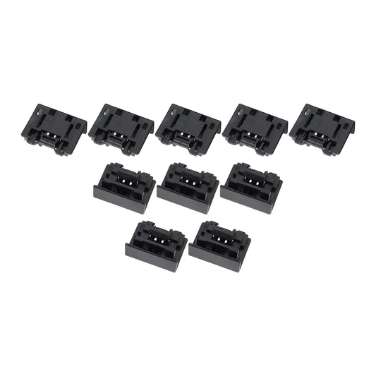 10Pcs 51711938940 Car Door Sill Side Skirts Clamps Clip Bracket for BMW 318i 318is 325e 325i 325ix 535i 540i 735i 740i 750iL