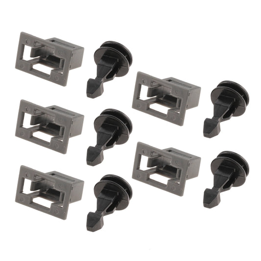 10Pc 91547-TZ5-A02 Car Striker Engine Bulkhead Cover Retainer Clips for Honda Odyssey Passport Pilot Ridgeline Acura MDX RDX TLX