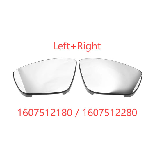 1 Pair Car Side Mirror Glass for DS3 Peugeot 208 301 308 2008 Citroen C3 MK3 Opel/Vauxhall Corsa F Heated Rearview Mirror Lens