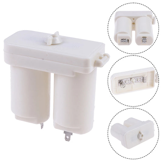 1/10pcs Double-Compartments Gas Boiler Water Heater Battery Box Plastic Battery Box For Gas Water Heater Accessories Part