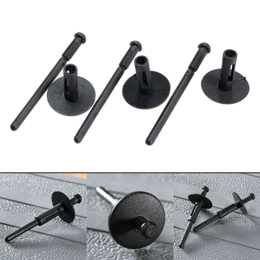 Yetaha 50Pcs 6mm Plastic Rivets Fasteners Bumper Skirt River Clips Car Parts For BMW Auto Ceiling Inside Fender Retaining Clip