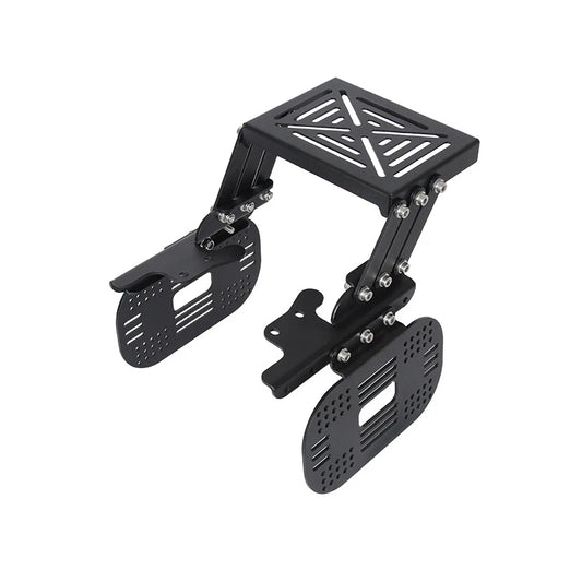 1 Pair 18L Motorcycle Side Box Aluminum Motorbike Luggage Case Universal Saddlebag Box Storage Trunk for Honda Suzuki Kawasaki