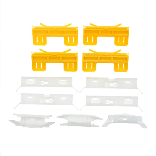 11Pcs Car Windshield Roof Molding Retainer Repair Clip 91572SDAA01 for Honda for Accord for Civic for Acura for TL for TSX