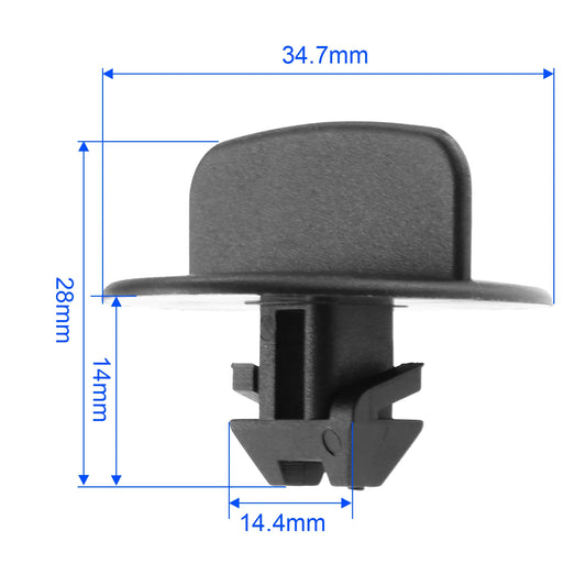 20Pcs Car Front Bumper Lower Deflector Retainer Clip 68033794AA For Jeep Grand Cherokee 2005-2020 Replace Part Number 68034329AA