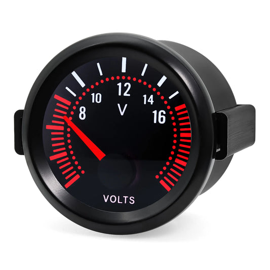 2" 52MM Tachometer/Water Temp/Oil Temp Meter/Boost Meter PSI Bar/Oil Pressure Gauge Voltage Vacuum for Petrol Racing Car 12V