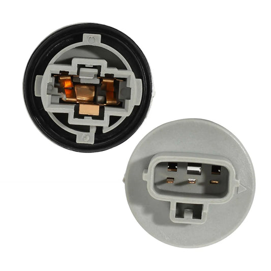 2Pcs Car Front Turn Signal Light Bulb Socket 90075-60060 for Toyota Tacoma Solara Camry Tundra Sequoia Corolla Highlander Venza