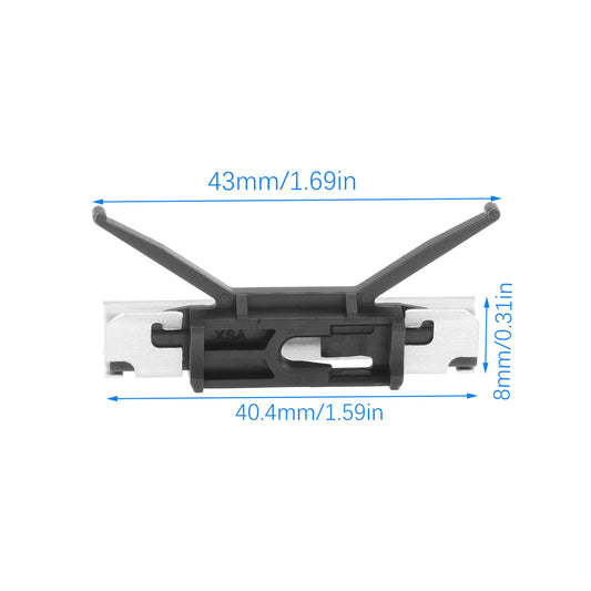 10Pcs Car Roof Molding Clip for BMW 51-13-7-232-420 for 740Ld xDrive Sedan for 750Li ActiveHybrid for Alpina B7 51137232420
