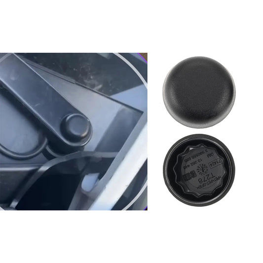 2Pcs Car Front Windshield Wiper Arm Nut Cover Cap 110661000A Left and Right for Tesla Model 3 2019 - 2023 Model Y 2020 - 2024