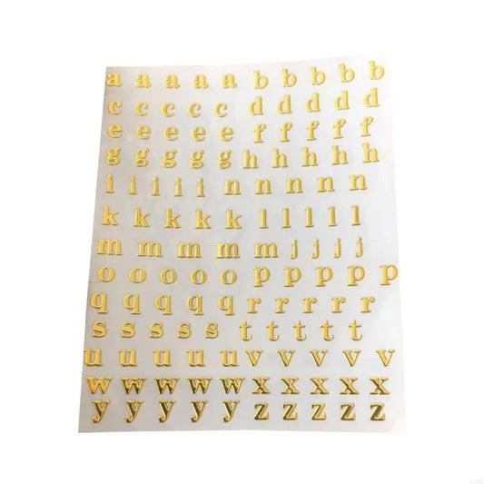 R3MC 1 Sheet 4mm 9mm Number Sticker Letter Decorative DIY Album Hand Book Scrapbook Gift Stickers