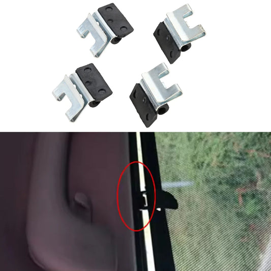 4Pcs Car Clip For Rear Sun Visor for Renault Grand Scenic III And Scenic III 2009 Replacement Part Number 964000020R Auto Parts