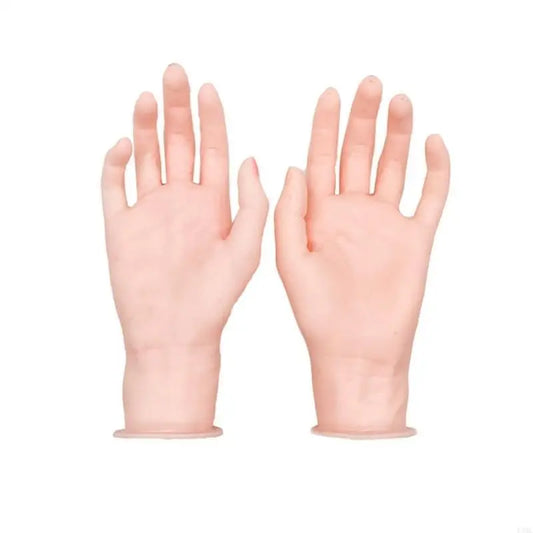 R3MC Articulated Silicone Foot and Hand Property Detailed Hand and Foot Mannequin Display Props for Jewelry and Watches