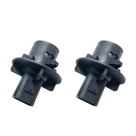 2Pcs Car Side Indicator Lamp Bulb Holder Socket 2 Pin Fit for Land Rover Discovery 2 XBP100180 Plastic & Metal Bulb Socket