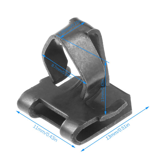 5Pcs Car Trunk Rear Tailgate Interior Panel Clip Iron Clip for Mazda 6 Atenza CX5 Axela Metal Auto Fastener Clip Replacement
