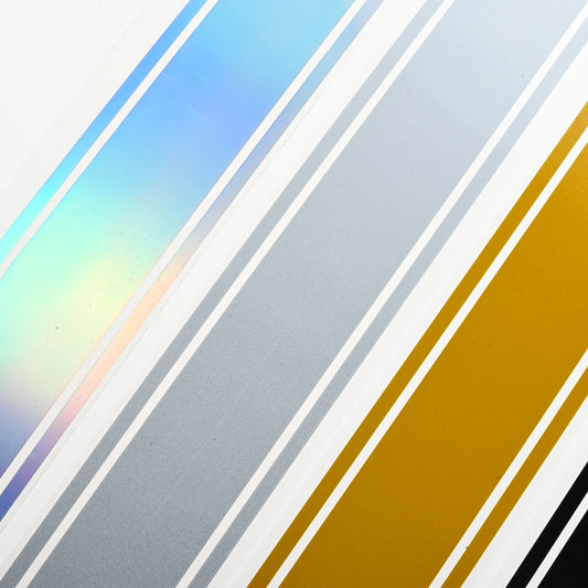 1Pc Motorcycle Stickers Fuel Tank Cowl Vinyl Waterproof Stripe Pinstripe Decal Motorbike Body Styling Decorations 50*4.5cm
