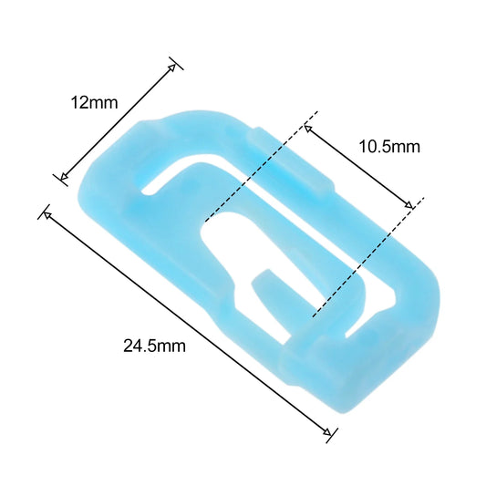 10Pcs Car Front Windshield Sealing Strip Staples Clip for Mitsubishi V31 V32 V33 Leopaard Plastic Fastener Auto Accessories