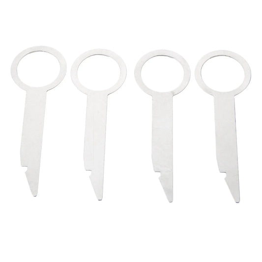 Yetaha 4PCS Car Radio Stereo Removal Release Tool Keys For Ford Passat Touran Skoda Seat Delta