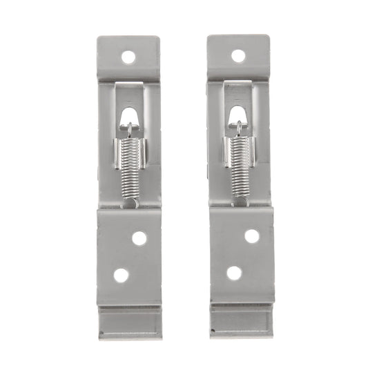 2Pcs Stainless Steel Car License Plate Holder Trailer Number Plate Bracket for Truck Semi-trailer Ship Car Frame Holder Clamps