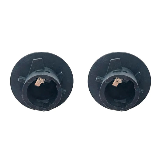 2Pcs Car Side Indicator Lamp Bulb Holder Socket 2 Pin Fit for Land Rover Discovery 2 XBP100180 Plastic & Metal Bulb Socket