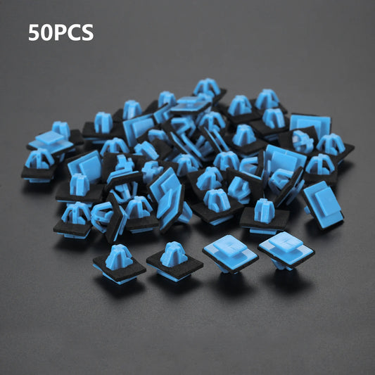50Pcs Car Side Moulding and Door Trim Clips Plastic Auto Fastener for Hyundai Santa Fe for Kia Sportage 877561F000 87756-1F000