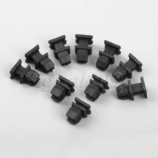 10x Auto Fasteners Boot Trim Clips Strip Cover For Mercedes Benz SLK CLK SL S W220 W140 CLS CLASS Car Plastic Rivets Automobile