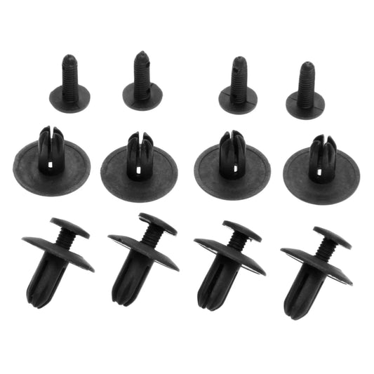 100Pcs Car Plastic Rivets Retainer 6mm Hole Push Pin Engine Cover Fender Bumper Fasteners Car Door Trim Panel Clips For Toyota