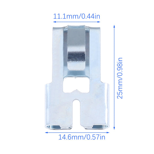 10Pcs Car Dashboard Trim Iron Fastener Clip Buckle for Isuzu Dmax 2005 Nissan NP300 Paladin Great Wall Wingle Pickup Auto Clips