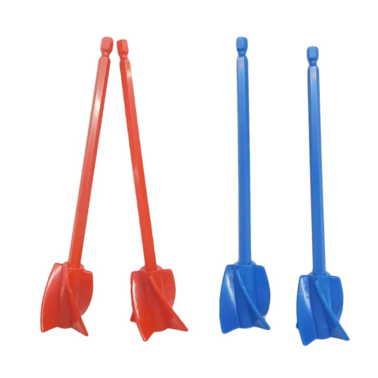 1/4Pcs Epoxy Resin Mixer Tool Electric Resin Mixer Attachment Tumbler Epoxy Mixer for Mold Making Drill Stirring Tool R3MC