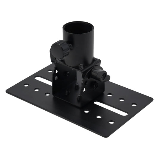 Rotatable 35mm Metal Mount Tripod Pole DJ Speaker Stand Adapter Top Cap Metal Mic Tripod Holder Mounting Base Tripod Pole Parts