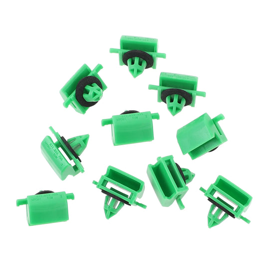 10Pcs Car Rocker Molding Clip 971-853-755 Fits for Porsche Panamera 2017-2023 Plastic Auto Fastener Clips Replacement Parts
