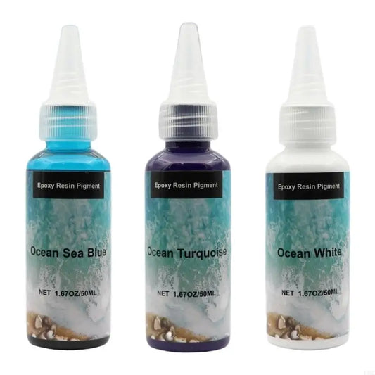 R3MC High Concentrated Epoxy Resin Pigment Pastes for Ocean Waving and Lacing Effects