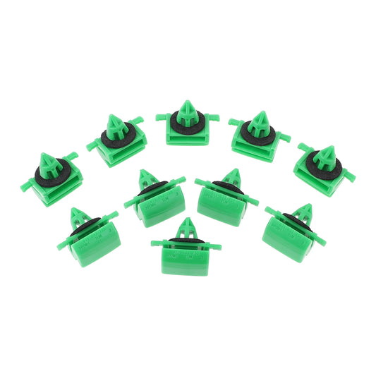 10Pcs Car Rocker Molding Clip 971-853-755 Fits for Porsche Panamera 2017-2023 Plastic Auto Fastener Clips Replacement Parts