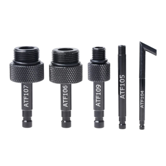 Yetaha Car Transmission Fluid Oil Filling Filler Adapter 722.9 CVT DSG 09G 01J for Audi Mercedes Benz Aluminum Alloy Adapter