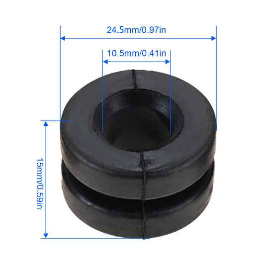 4Pcs Air Filter Housing Mounting Rubber Grommet Buffer 9814411880 for C3 II Picasso Aircross C4 Cactus for Citroen C-Elysee