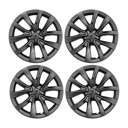 4Pcs Wheel Hub Cap 18 Inch for Tesla Model 3 2018-2022 Automobile Performance Replacement Wheel Hubcap Full Rim Cover Parts