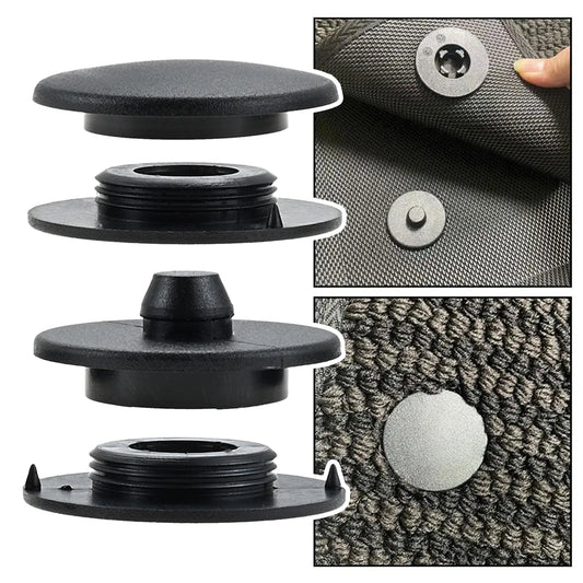 16Pcs Car Floor Mat Anti-Skid Fixer Grips Double Layer Fixed Clips Universal for GM Fixing Clamps Buckle Fixer Car Accessories