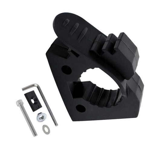 4Pcs Quick-Release Clamp Mount Rubber Clamp Grip Tool Equipment Holder 5 Step Adjustable Rack Overlanding Secure Mount ﻿Clamp