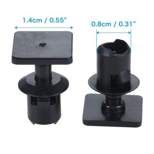 Yetaha 15Pcs Car Roof Lining Clips For  Caddy Transporter t4 t5 Interior Clips Accessories